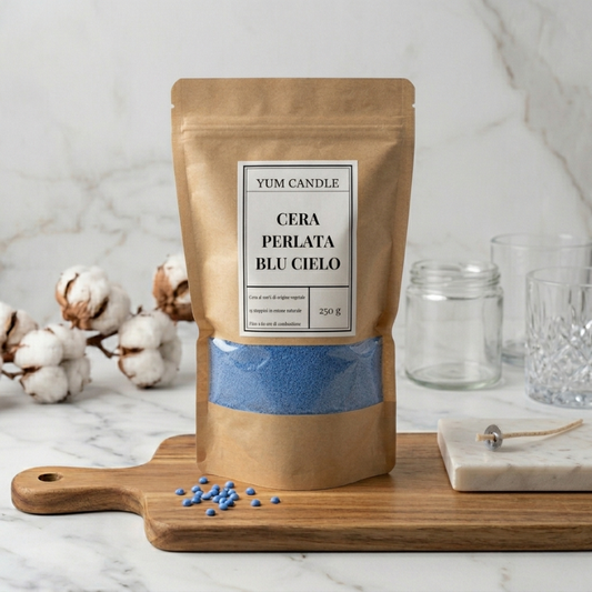 Yum™ Cera Perlata Blu Cielo