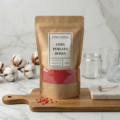 Yum™ Cera Perlata Rossa