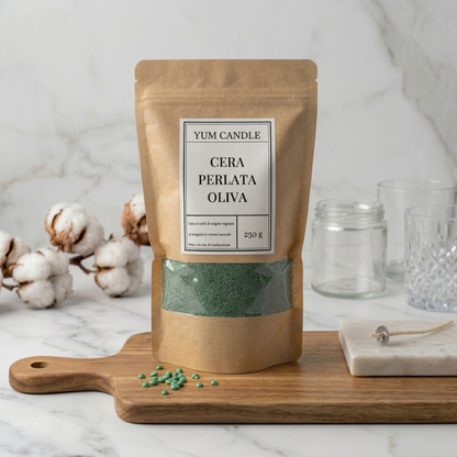 Yum™ Cera Perlata Verde Oliva